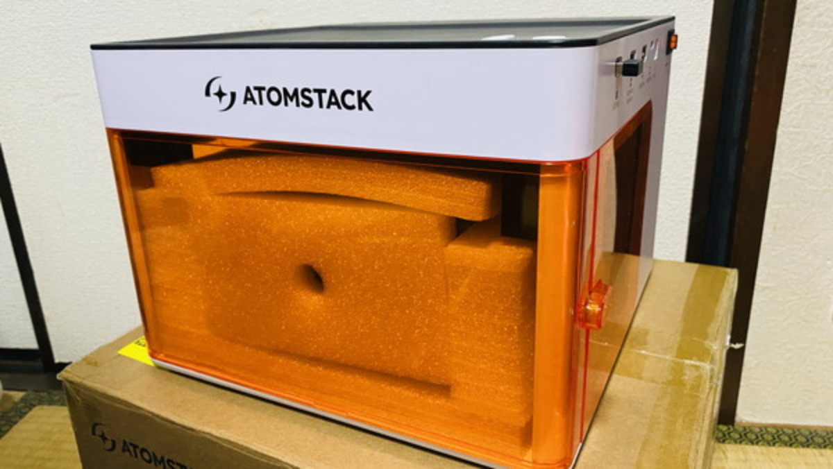 レーザー刻印機「ATOMSTACK P1」購入レビュー・開封【レーザー彫刻機